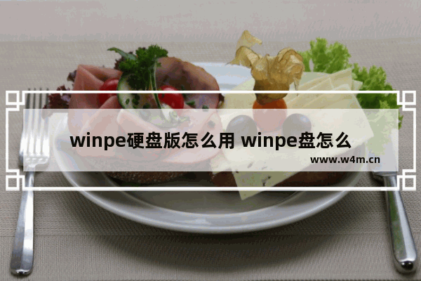 winpe硬盘版怎么用 winpe盘怎么启动