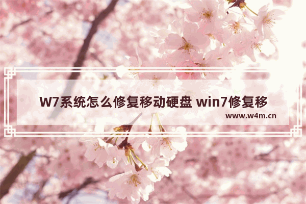 W7系统怎么修复移动硬盘 win7修复移动硬盘