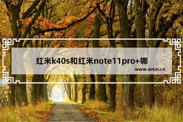 红米k40s和红米note11pro+哪个好 红米K40S和红米Note11Pro区别对比