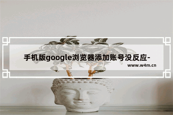 手机版google浏览器添加账号没反应-解决google浏览器添加账号没反应问题