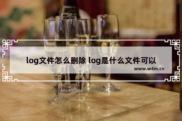 log文件怎么删除 log是什么文件可以删除吗?