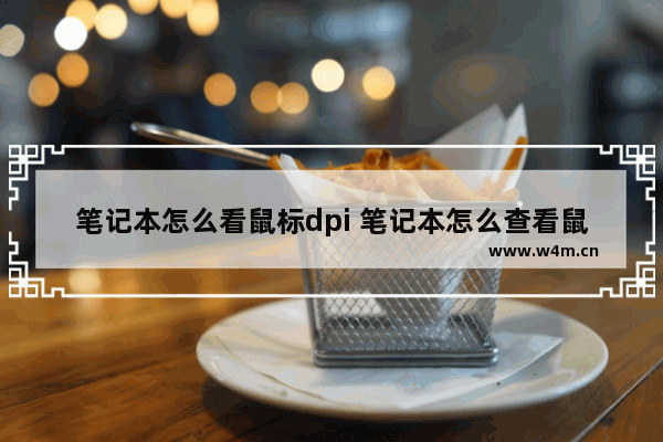 笔记本怎么看鼠标dpi 笔记本怎么查看鼠标dpi多少