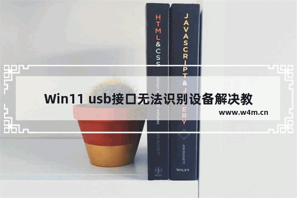 Win11 usb接口无法识别设备解决教程