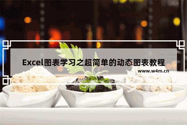 Excel图表学习之超简单的动态图表教程 入门-