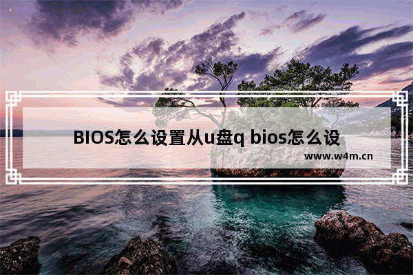 BIOS怎么设置从u盘q bios怎么设置为u盘启动