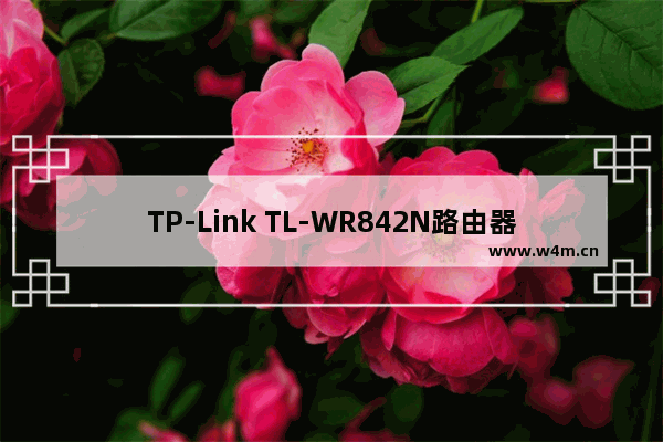 TP-Link TL-WR842N路由器隐藏wifi信号的方法