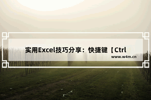 实用Excel技巧分享：快捷键【Ctrl+E】的使用示例-