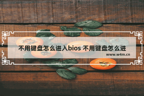 不用键盘怎么进入bios 不用键盘怎么进入安全模式