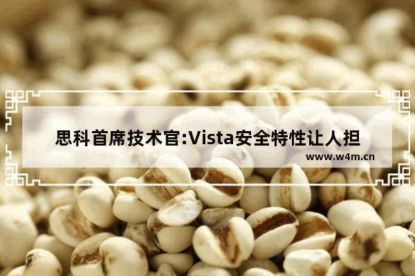 思科首席技术官:Vista安全特性让人担忧