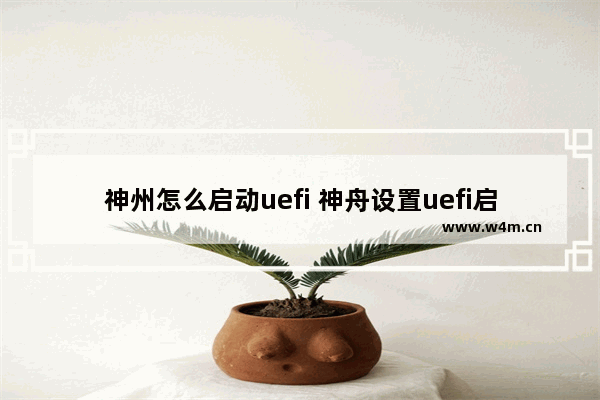 神州怎么启动uefi 神舟设置uefi启动