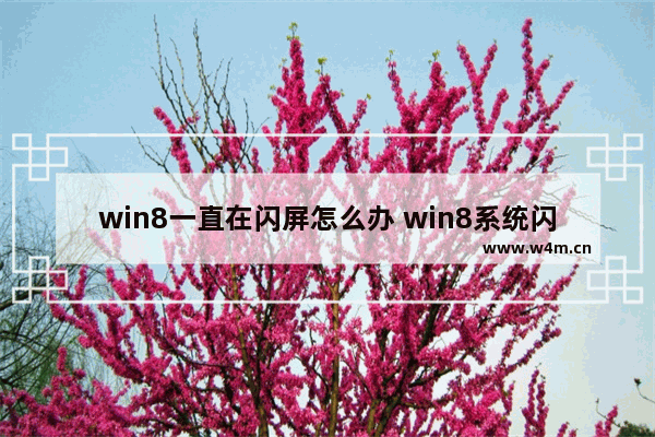 win8一直在闪屏怎么办 win8系统闪屏