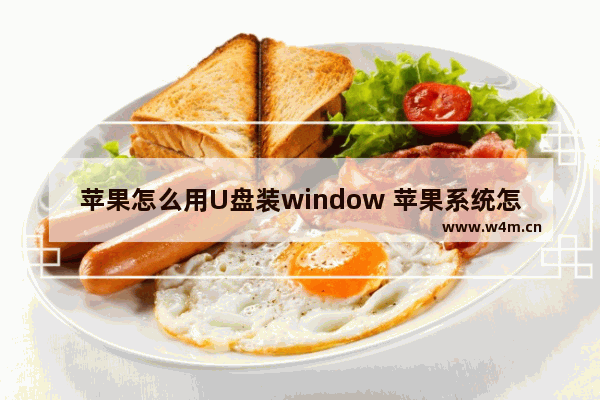 苹果怎么用U盘装window 苹果系统怎么用u盘安装