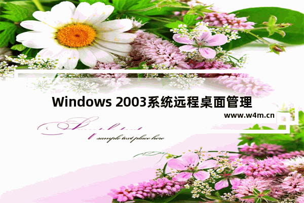 Windows 2003系统远程桌面管理小窍门