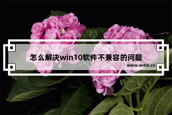 怎么解决win10软件不兼容的问题