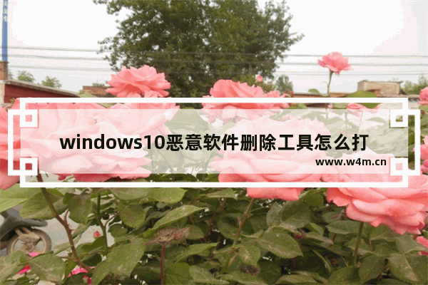 windows10恶意软件删除工具怎么打开 windows10恶意软件删除工具打开方法介绍