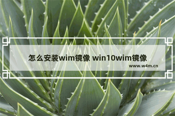 怎么安装wim镜像 win10wim镜像安装