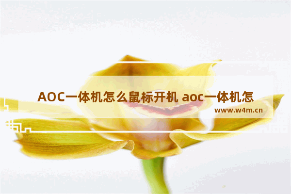 AOC一体机怎么鼠标开机 aoc一体机怎么设置u盘启动