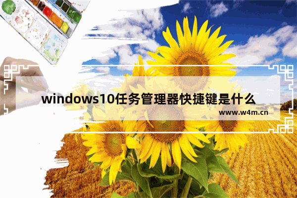 windows10任务管理器快捷键是什么 windows10任务管理器快捷键分享