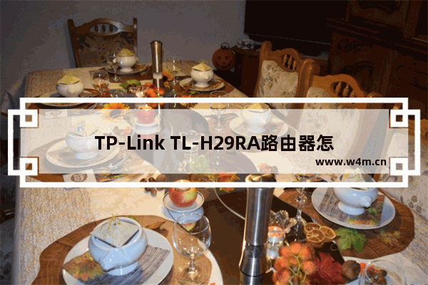 TP-Link TL-H29RA路由器怎么设置？TP-Link TL-H29RA路由器设置图文教程