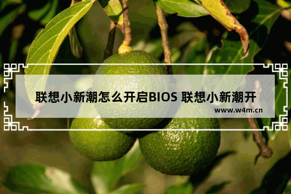 联想小新潮怎么开启BIOS 联想小新潮开机设置