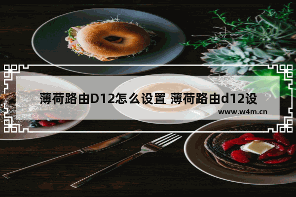 薄荷路由D12怎么设置 薄荷路由d12设置教程