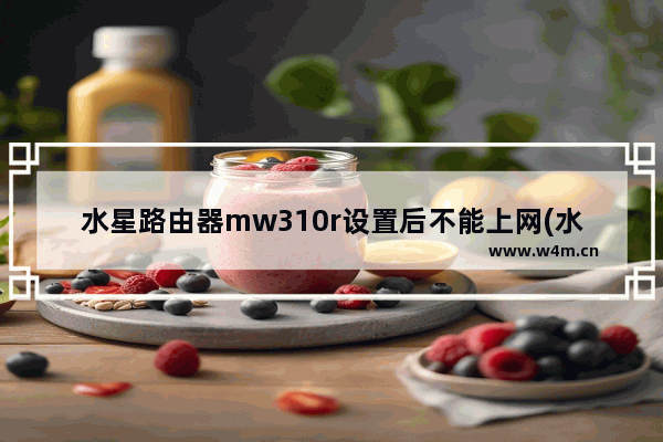 水星路由器mw310r设置后不能上网(水星mw300r路由器设置后上不了网)