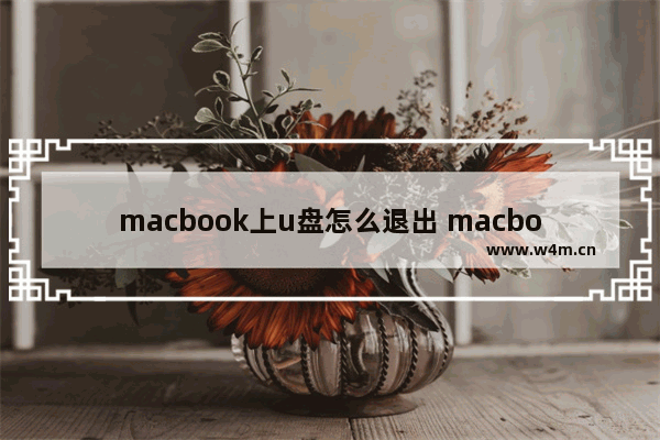 macbook上u盘怎么退出 macbook 退出u盘