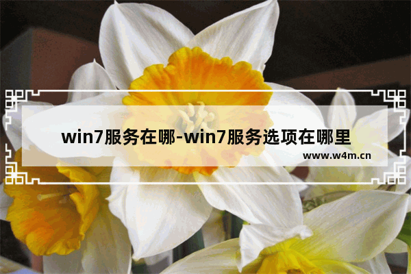 win7服务在哪-win7服务选项在哪里