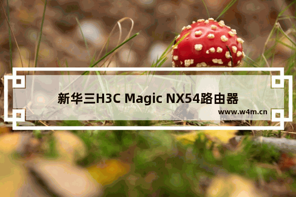 新华三H3C Magic NX54路由器手机怎么设置