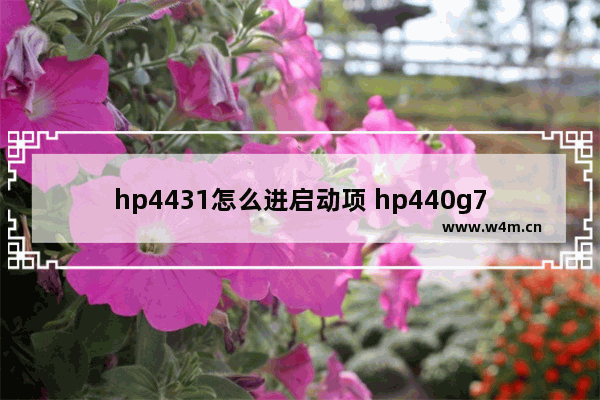 hp4431怎么进启动项 hp440g7启动设置