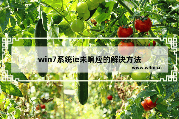 win7系统ie未响应的解决方法