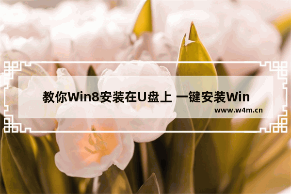 教你Win8安装在U盘上 一键安装Win8系统到U盘教程