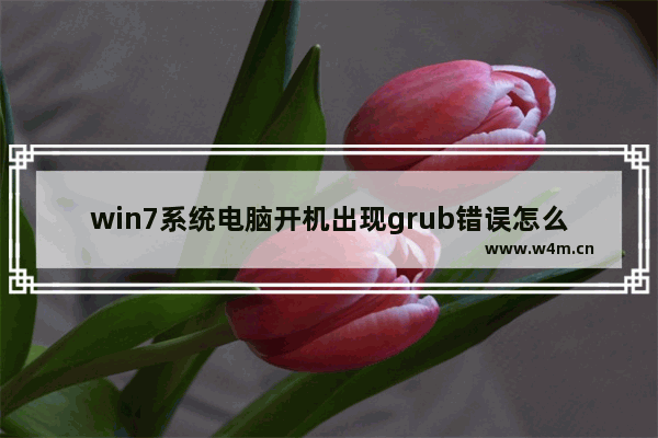 win7系统电脑开机出现grub错误怎么办？