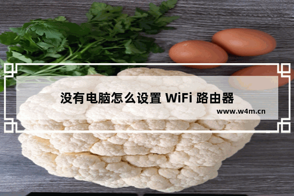 没有电脑怎么设置 WiFi 路由器