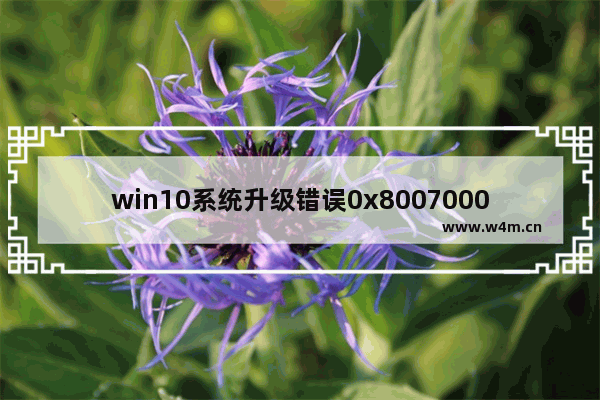 win10系统升级错误0x80070002的解决方法