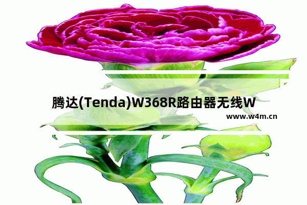 腾达(Tenda)W368R路由器无线WiFi设置上网教程