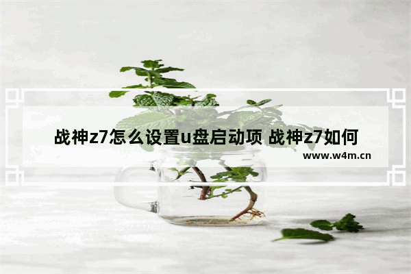 战神z7怎么设置u盘启动项 战神z7如何设置U盘启动