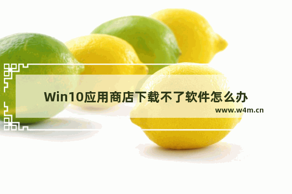 Win10应用商店下载不了软件怎么办