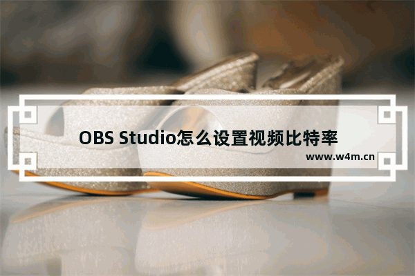 OBS Studio怎么设置视频比特率