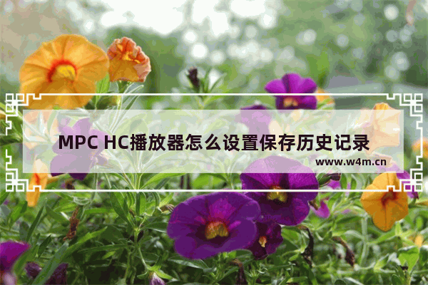 MPC HC播放器怎么设置保存历史记录