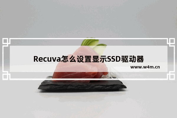 Recuva怎么设置显示SSD驱动器