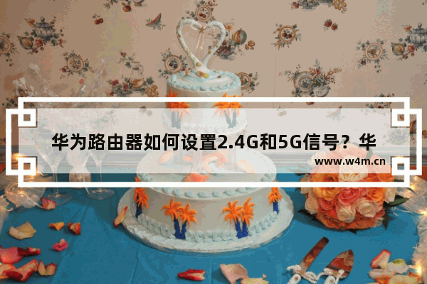 华为路由器如何设置2.4G和5G信号？华为路由器设置2.4G和5G信号的方法