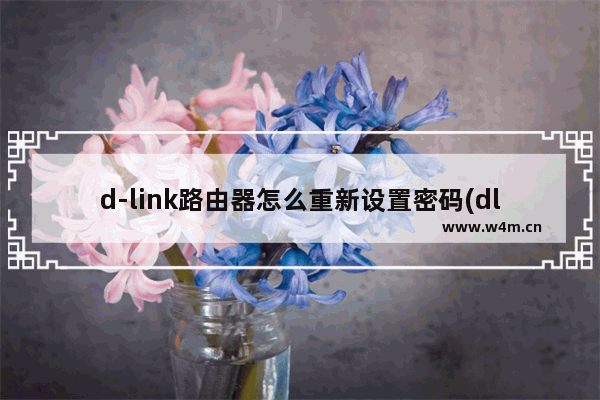 d-link路由器怎么重新设置密码(dlink路由器管理员默认密码是多少)