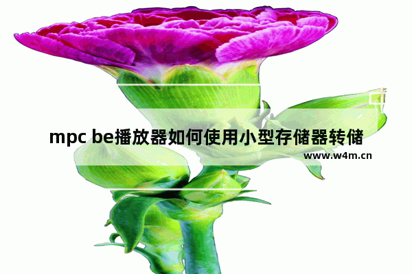 mpc be播放器如何使用小型存储器转储