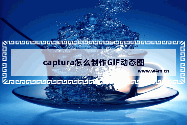 captura怎么制作GIF动态图