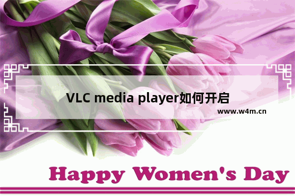 VLC media player如何开启声音均衡器