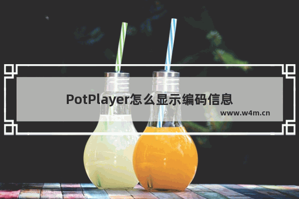 PotPlayer怎么显示编码信息