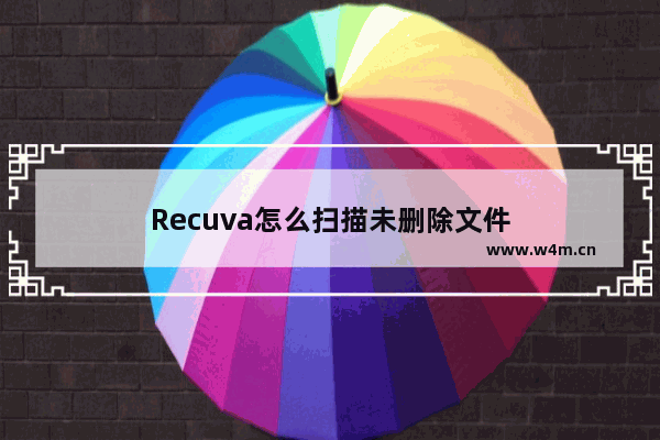 Recuva怎么扫描未删除文件