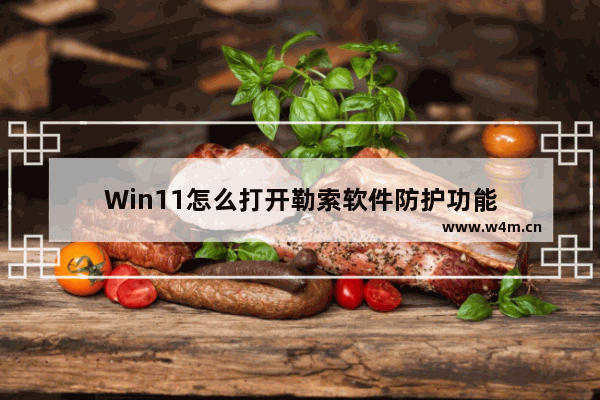 Win11怎么打开勒索软件防护功能