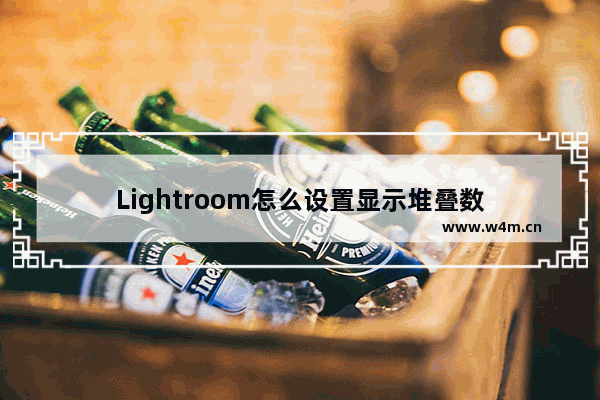 Lightroom怎么设置显示堆叠数